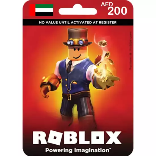 Roblox Gift Card 200 AED – UAE Roblox Gift Card 200 AED – UAE