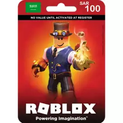 Roblox Gift Card 100 SAR – KSA