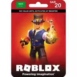 Roblox Gift Card 20 SAR – KSA