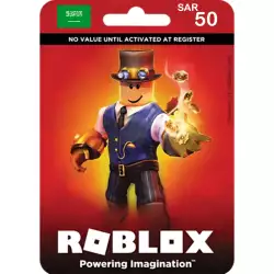 Roblox Gift Card 50 SAR – KSA