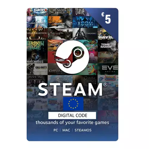Steam Gift Card 5€ EUR