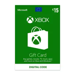 Xbox Gift Card 15€ Europe Xbox Gift Card 15€ Europe