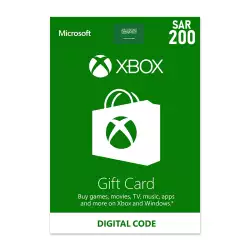 Xbox Gift Card 200 SAR Saudi Arabia Xbox Gift Card 200 SAR Saudi Arabia