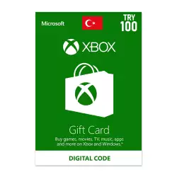 Xbox Gift Card Turkey Store TRY 100