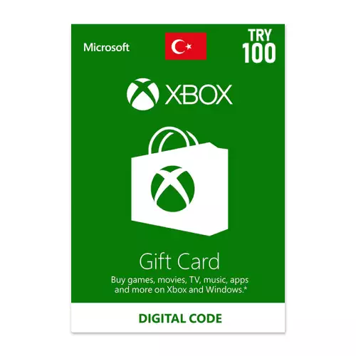 Xbox Gift Card Turkey Store TRY 100