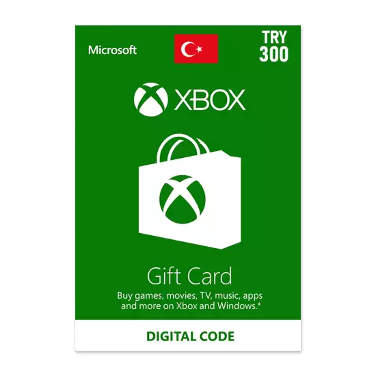 Xbox Gift Card 300 TL Turkey
