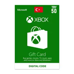 Xbox Card - 50 TL Xbox Card - 50 TL