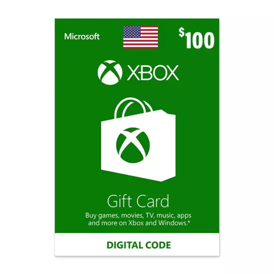 Xbox Gift Card 100$ USA Xbox Gift Card 100$ USA