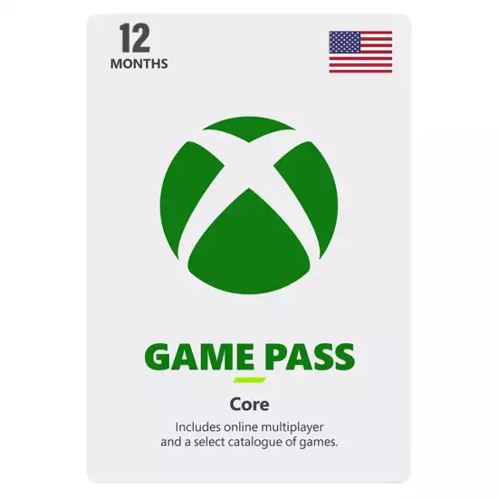 Xbox Game Pass Core12 Month USA Xbox Game Pass Core12 Month USA
