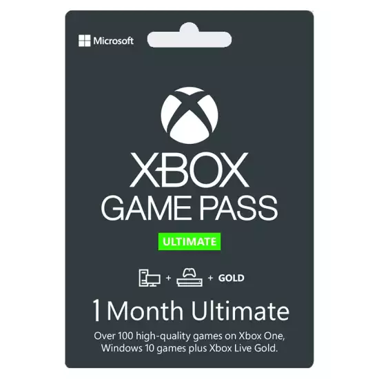 XBOX Game Pass Ultimate 1 Month Global XBOX Game Pass Ultimate 1 Month Global