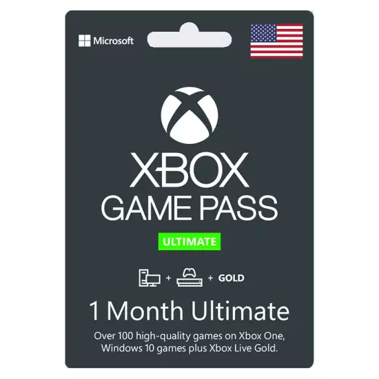 Xbox Game Pass Ultimate 1-Month USA
