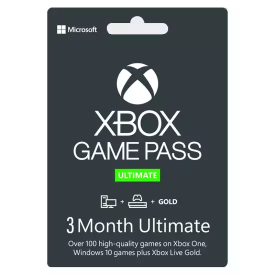 XBOX Game Pass Ultimate 3 Month Global XBOX Game Pass Ultimate 3 Month Global