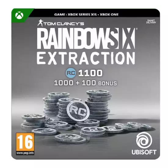 Tom Clancy's Rainbow Six 1,100 REACT Credits (Xbox Series XS, One)