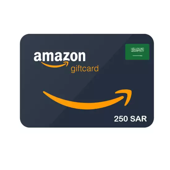 Amazon Gift Card 250 SAR - KSA Amazon Gift Card 250 SAR - KSA