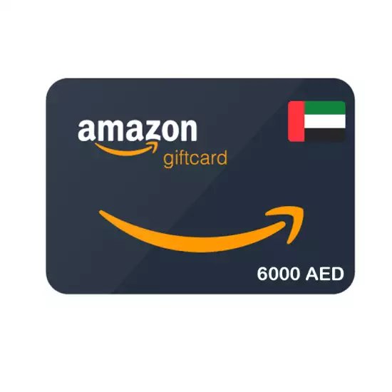 Amazon Gift Card 6000 AED - UAE Amazon Gift Card 6000 AED - UAE