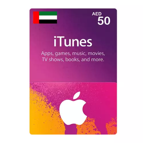 Apple iTunes Gift Card 50 AED – UAE