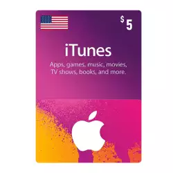 Apple iTunes Gift Card USA Store 5$ Apple iTunes Gift Card USA Store 5$