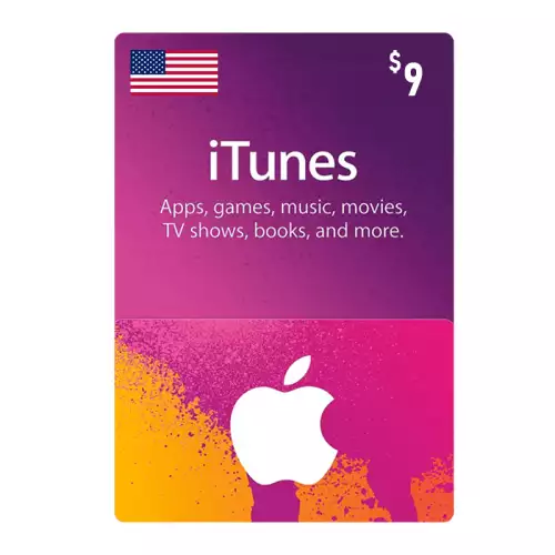 Apple iTunes Gift Card USA 9 USD