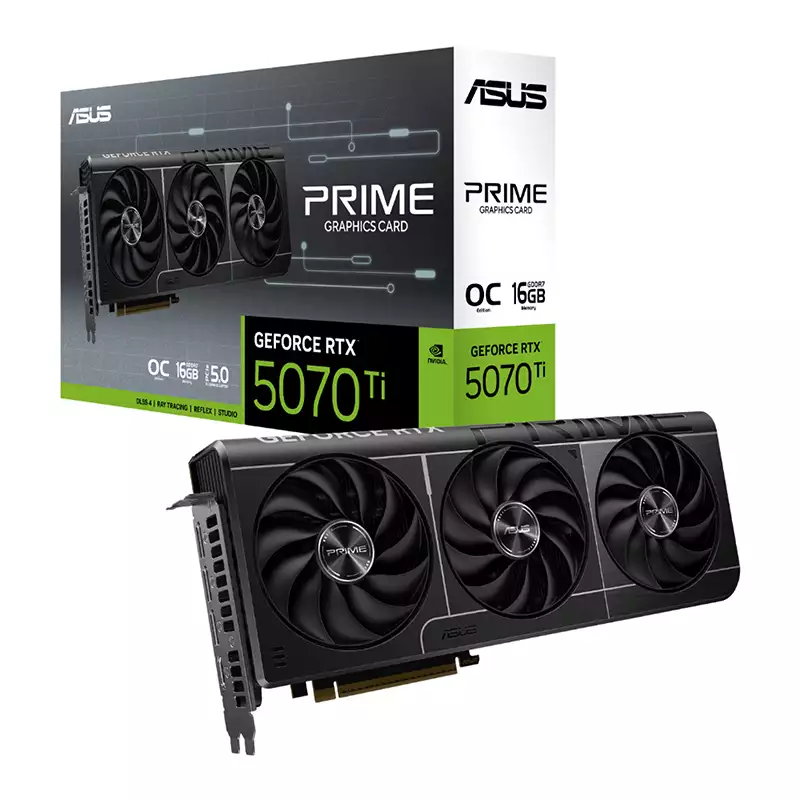 ASUS PRIME GeForce RTX 5070 Ti 16GB GDDR7 OC Edition - image 1