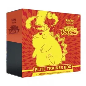 Pokemon Cards: Sword & Shield 4 Vivid Voltage Elite Pikachu - Trainer Box, Multicolor